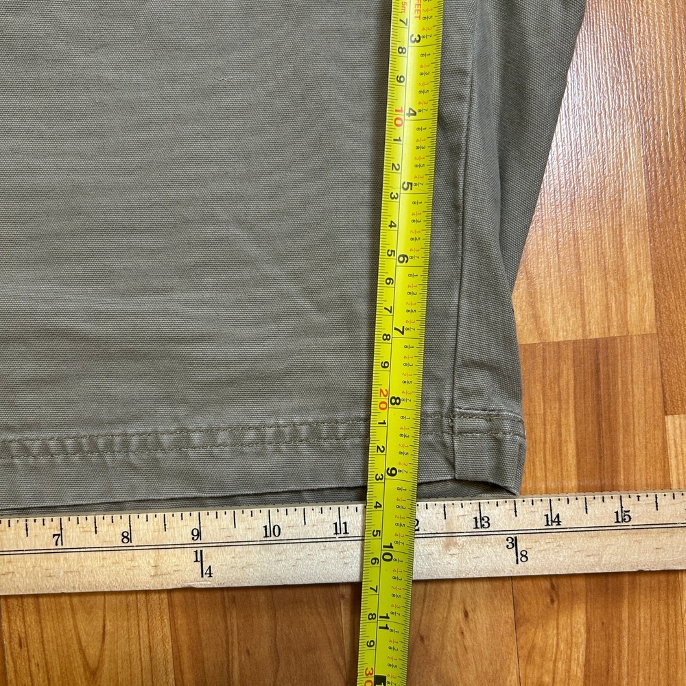 Columbia Mens Carpenter Cargo Shorts Utility Workwear 40 Khaki Grey - Picture 8 of 9